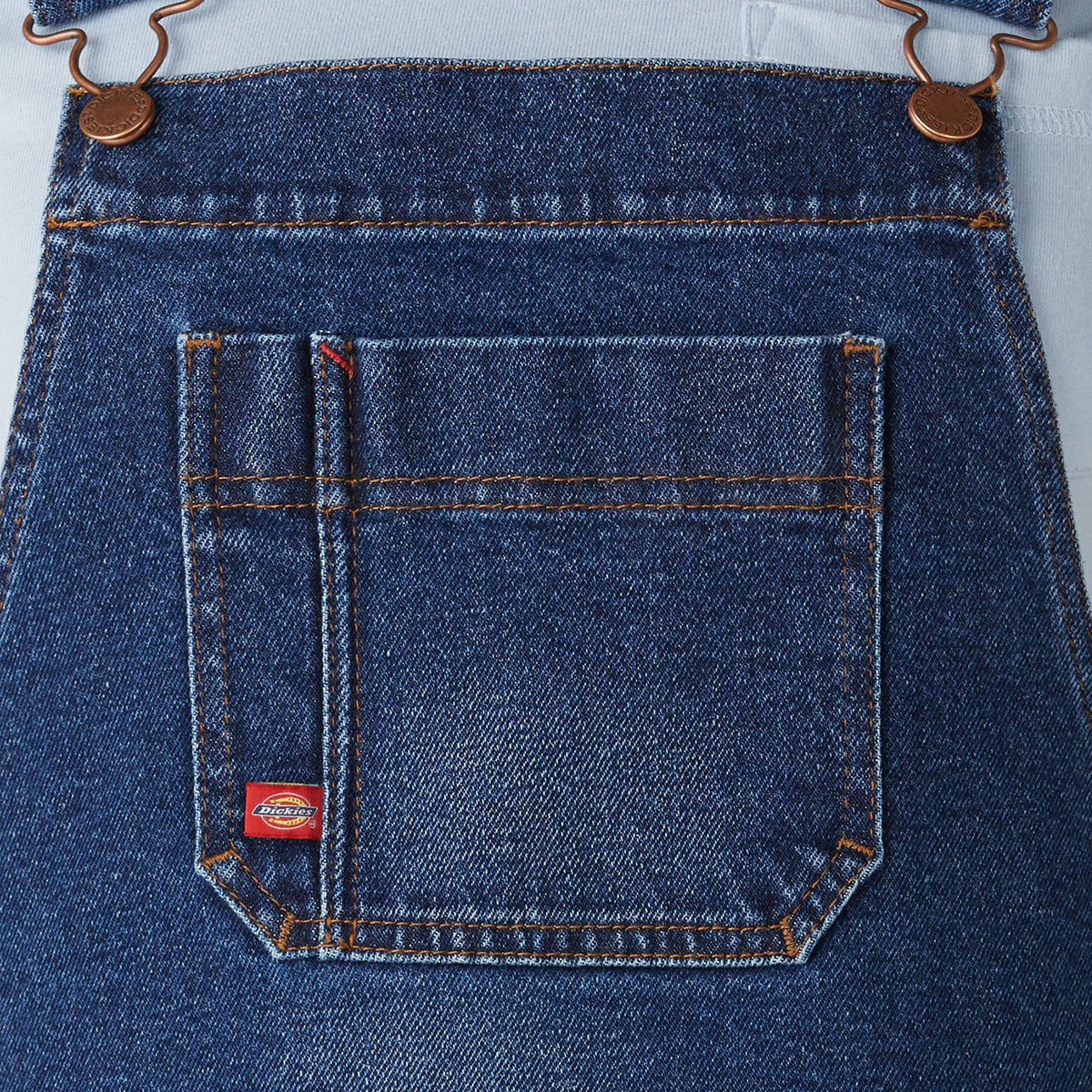 Women's Denim Boyfriend Fit Bib Overalls - Dickies Women