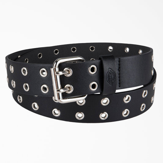 Women's Leather Double Grommet Belt - Dickies Men|Women