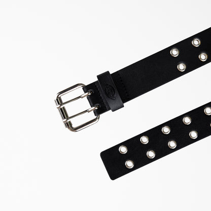 Women's Leather Double Grommet Belt - Dickies Men|Women