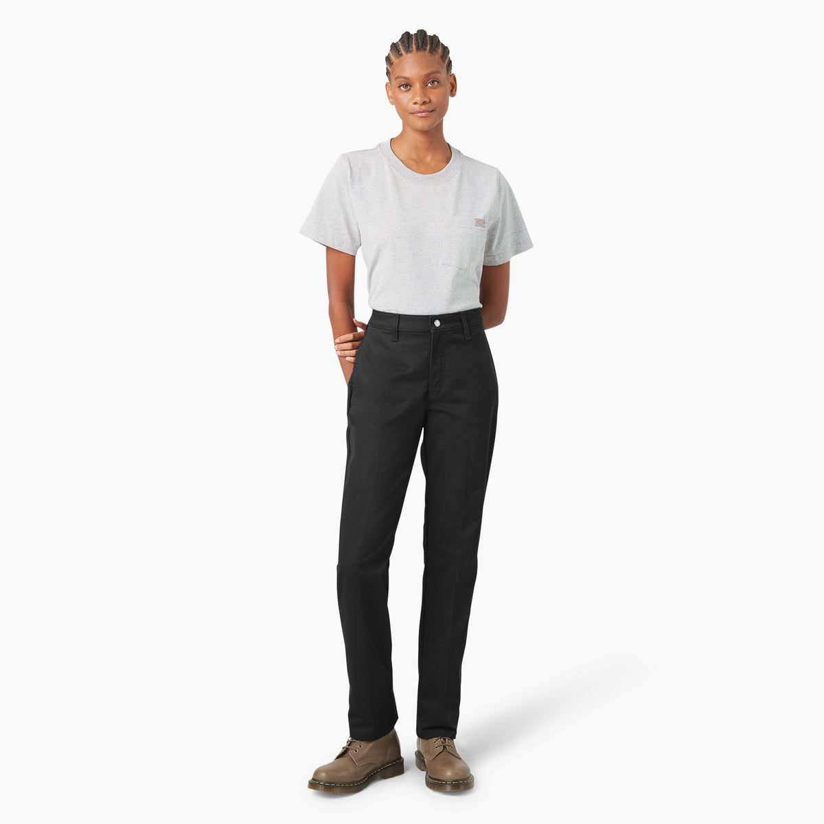 Women's Super Flex Straight Leg Work Pants - Dickies Women