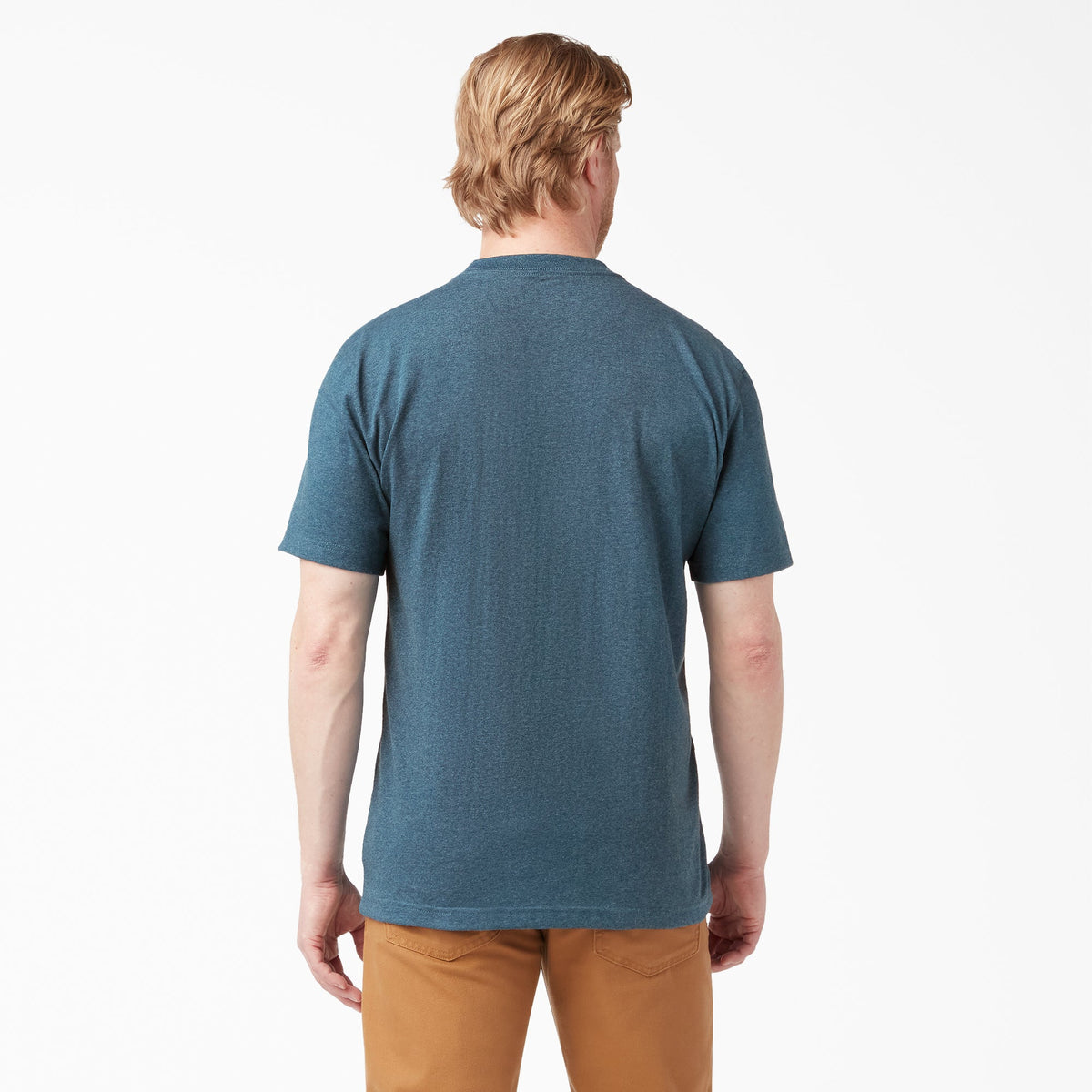 Heavyweight Heathered Short Sleeve Pocket T-Shirt - Dickies Men