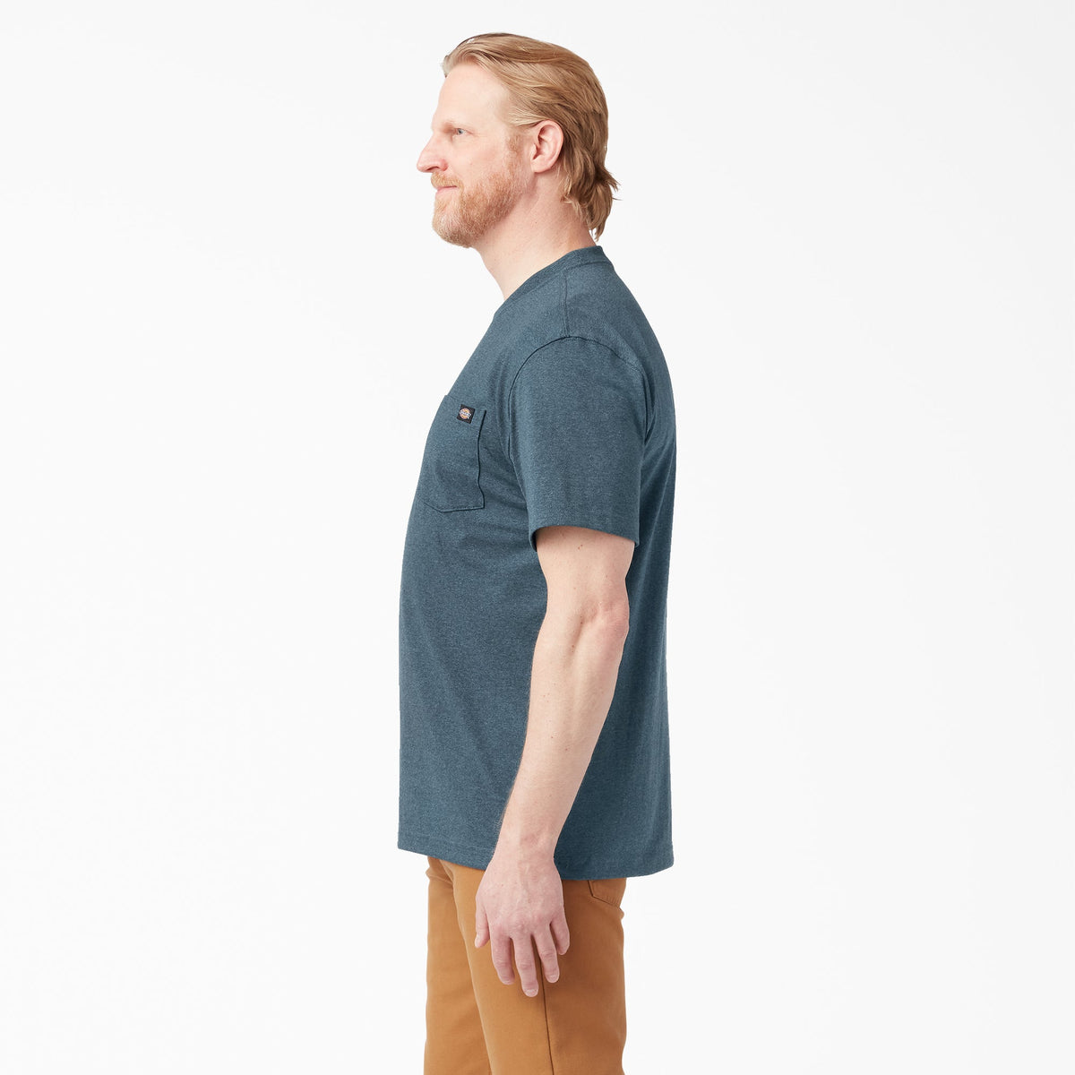 Heavyweight Heathered Short Sleeve Pocket T-Shirt - Dickies Men