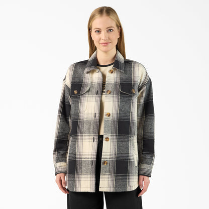 Women's Flannel Shacket - Dickies Sale