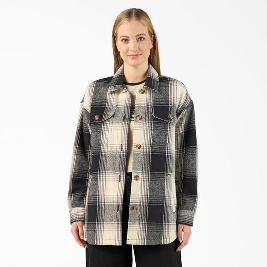 Women's Flannel Shacket - Dickies Sale