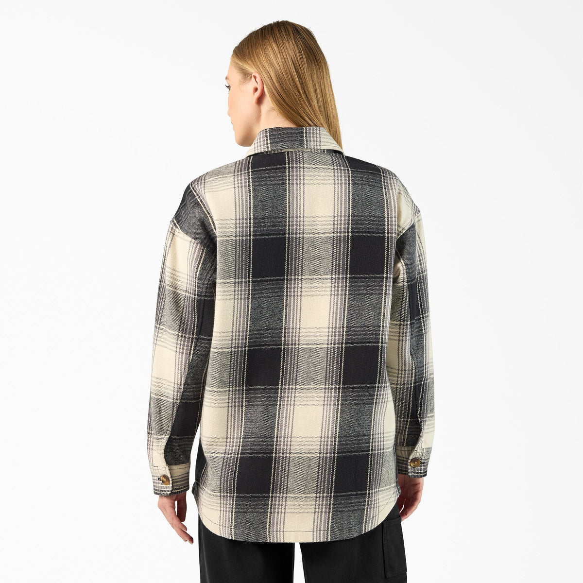 Women's Flannel Shacket - Dickies Sale