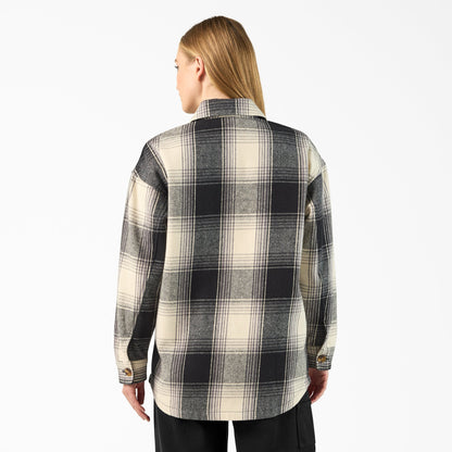 Women's Flannel Shacket - Dickies Sale