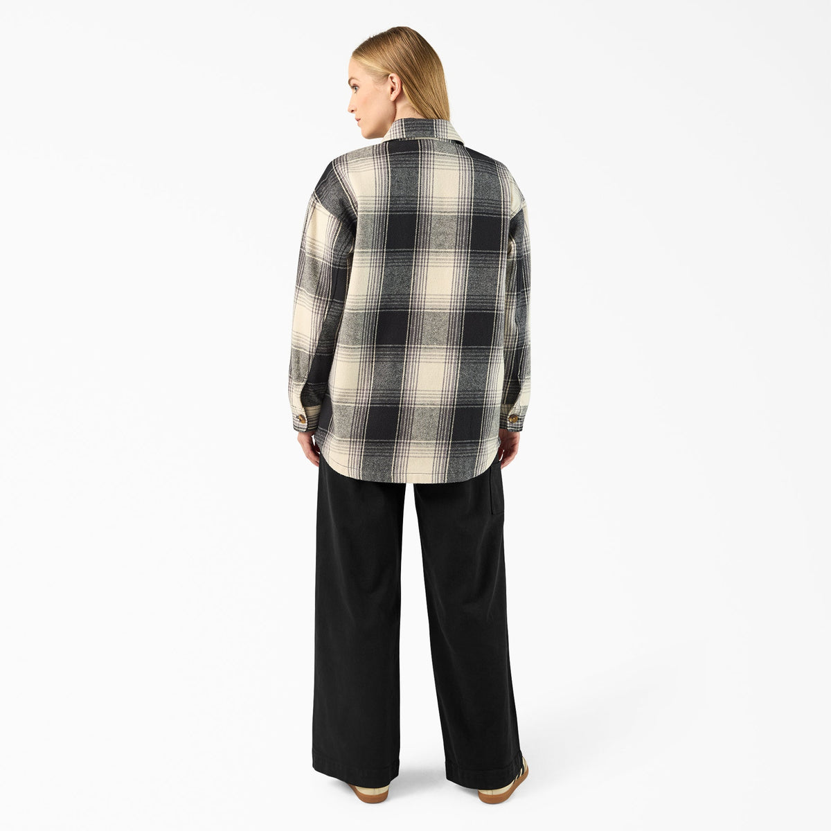Women's Flannel Shacket - Dickies Sale