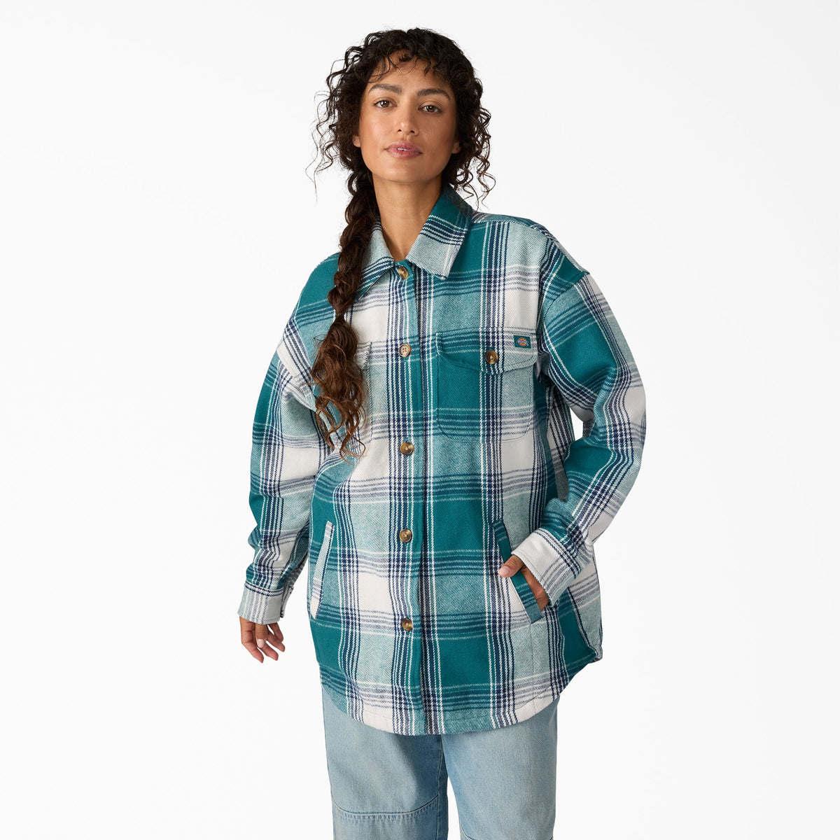 Women's Flannel Shacket - Dickies Women