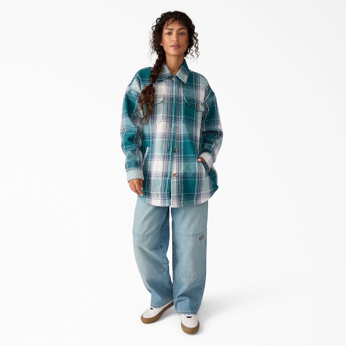 Women's Flannel Shacket - Dickies Women