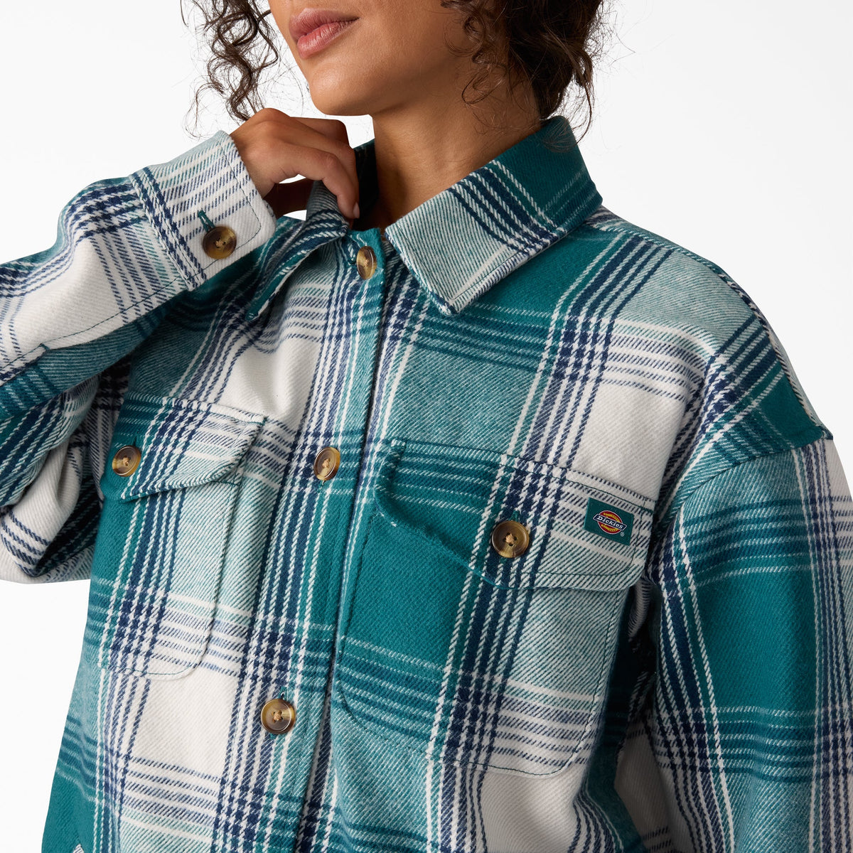 Women's Flannel Shacket - Dickies Women