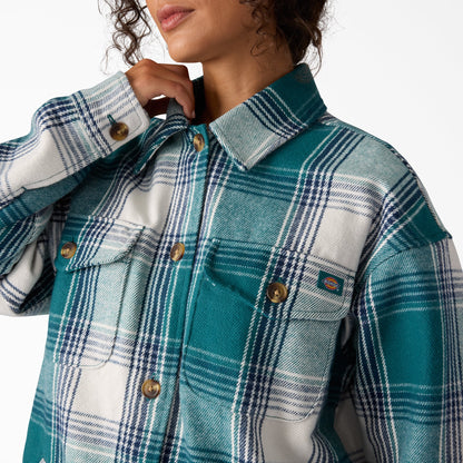 Women's Flannel Shacket - Dickies Women