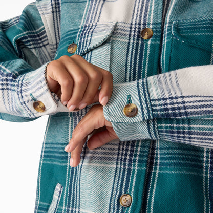 Women's Flannel Shacket - Dickies Women