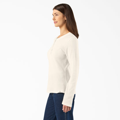 Women's Crewneck Henley Shirt - Dickies Women