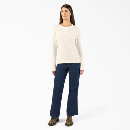 Women's Crewneck Henley Shirt - Dickies Women