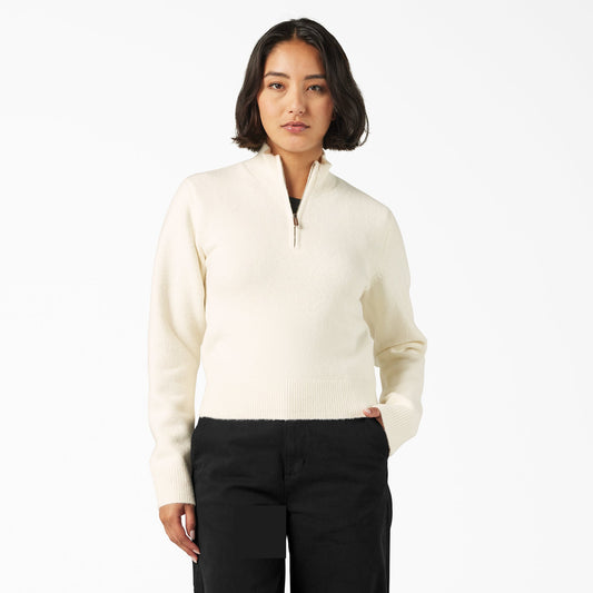 Women's Ruston Quarter Zip Sweater - Dickies Women