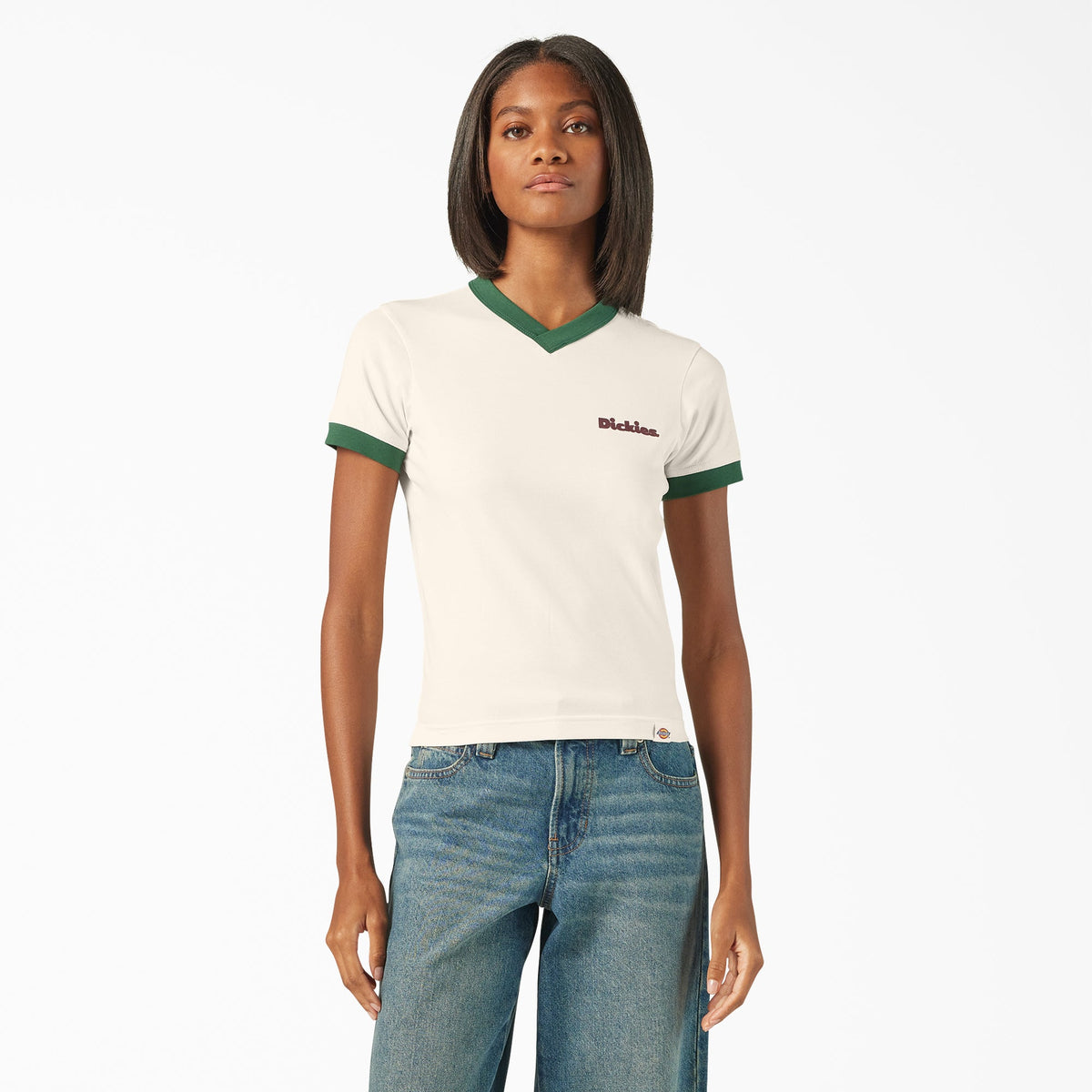 Women's Slayden Ringer Tee - Dickies Sale