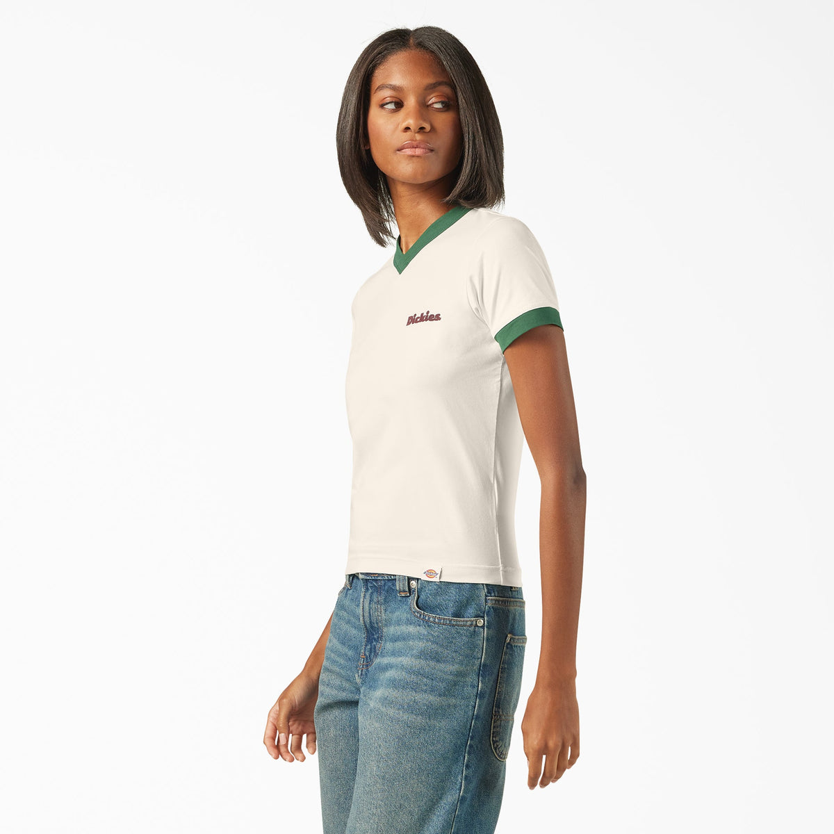 Women's Slayden Ringer Tee - Dickies Sale