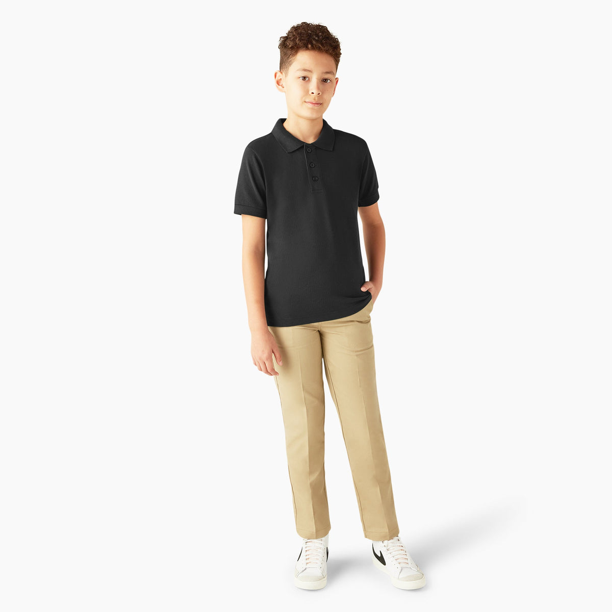 Kids' Piqué Short Sleeve Polo - Dickies Kids