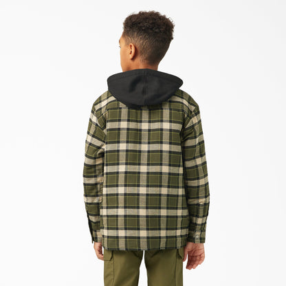 Boys' Flannel Shirt Jacket - Dickies Kids