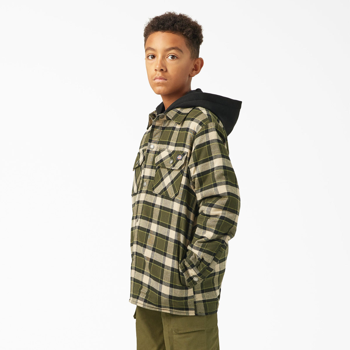 Boys' Flannel Shirt Jacket - Dickies Kids