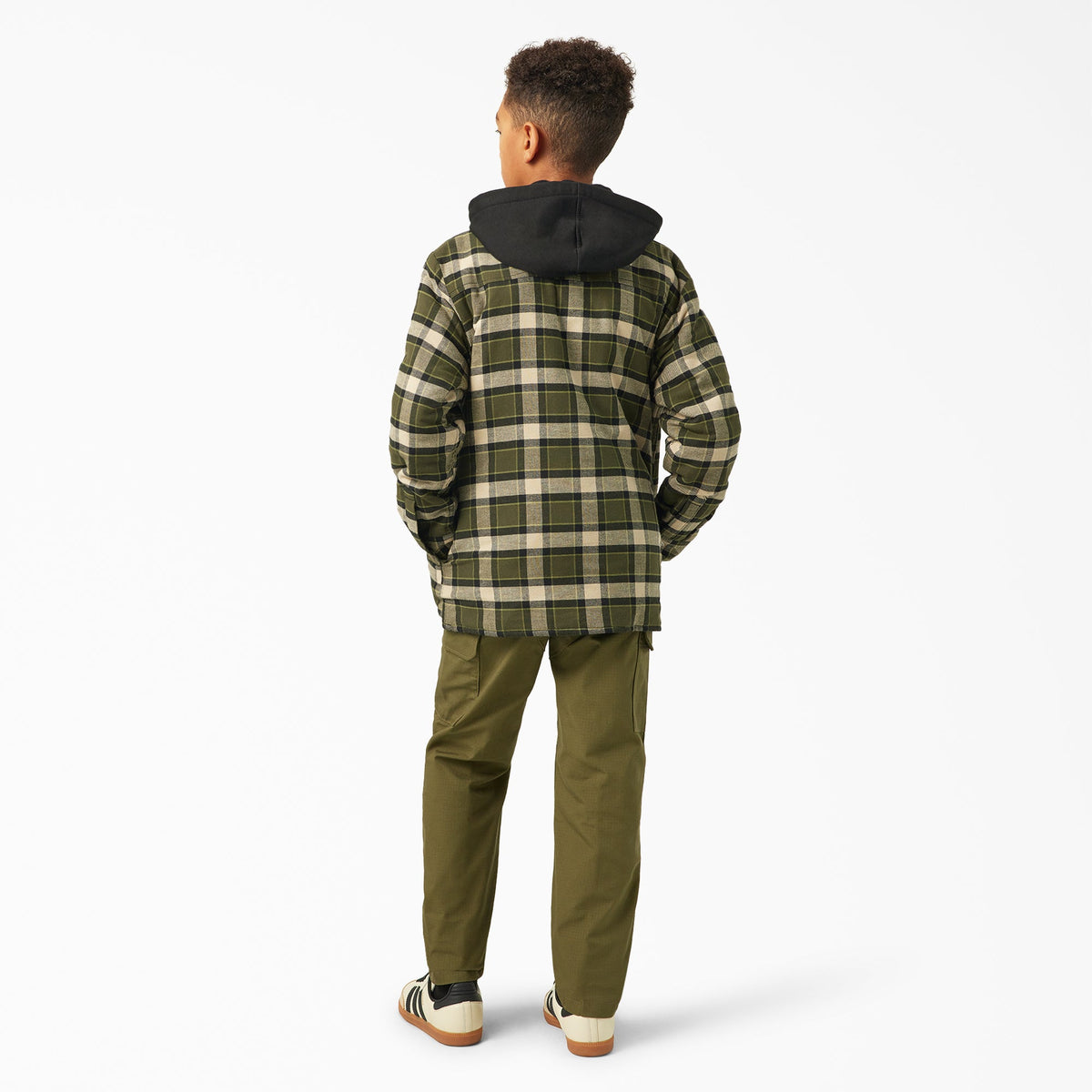 Boys' Flannel Shirt Jacket - Dickies Kids