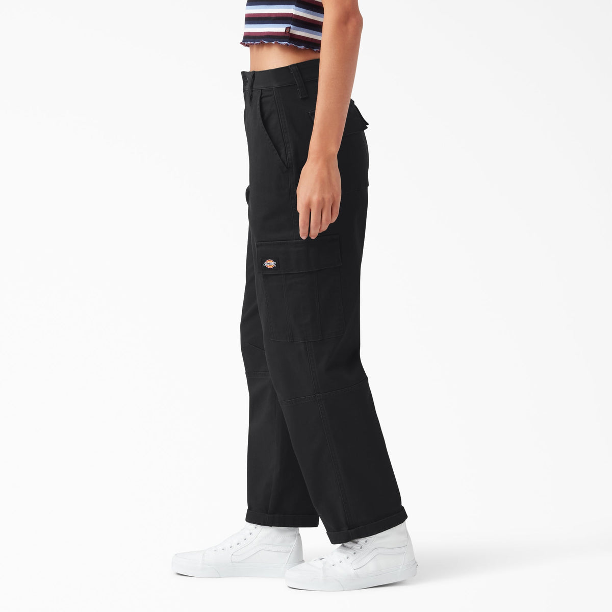 Women's Relaxed Fit Cropped Cargo Pants - Dickies Women