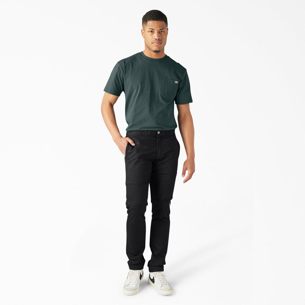 FLEX Skinny Fit Double Knee Work Pants - Dickies Men