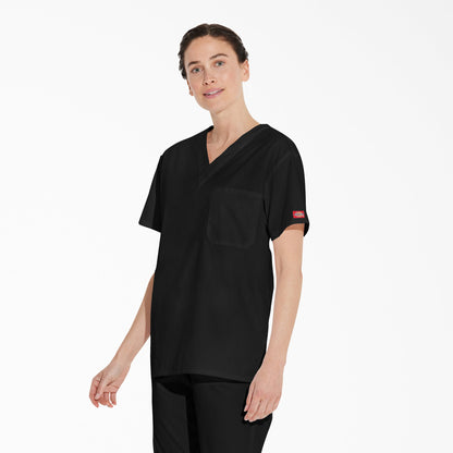 Unisex EDS Signature V-Neck Scrub Top - Dickies Men|Scrubs|Women