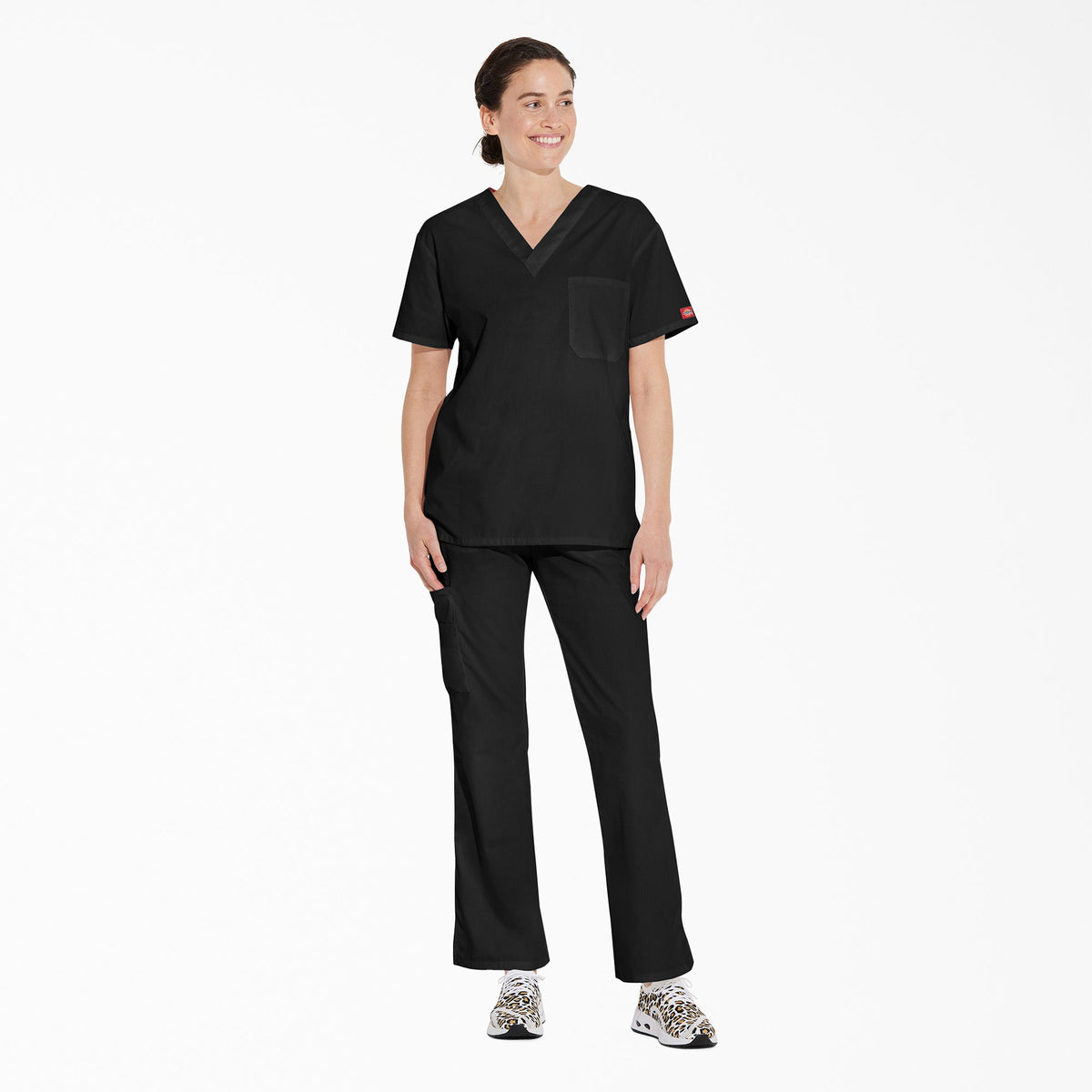 Unisex EDS Signature V-Neck Scrub Top - Dickies Men|Scrubs|Women
