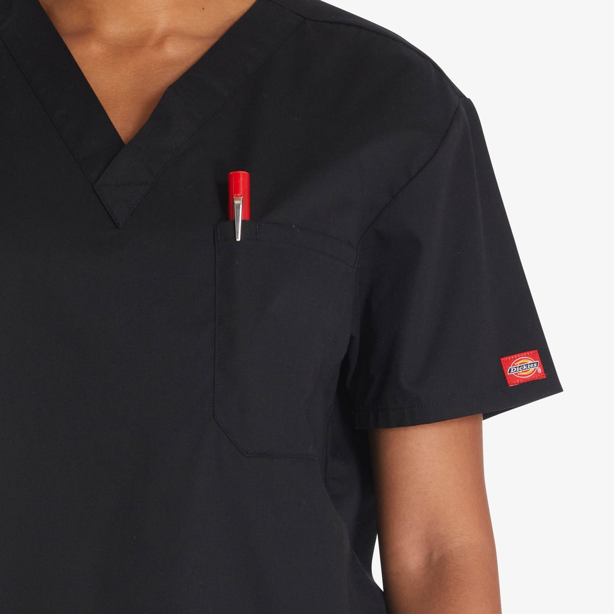Unisex EDS Signature V-Neck Scrub Top - Dickies Men|Scrubs|Women
