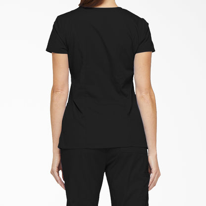 Women's EDS Signature V-Neck Scrub Top - Dickies Women|Scrubs