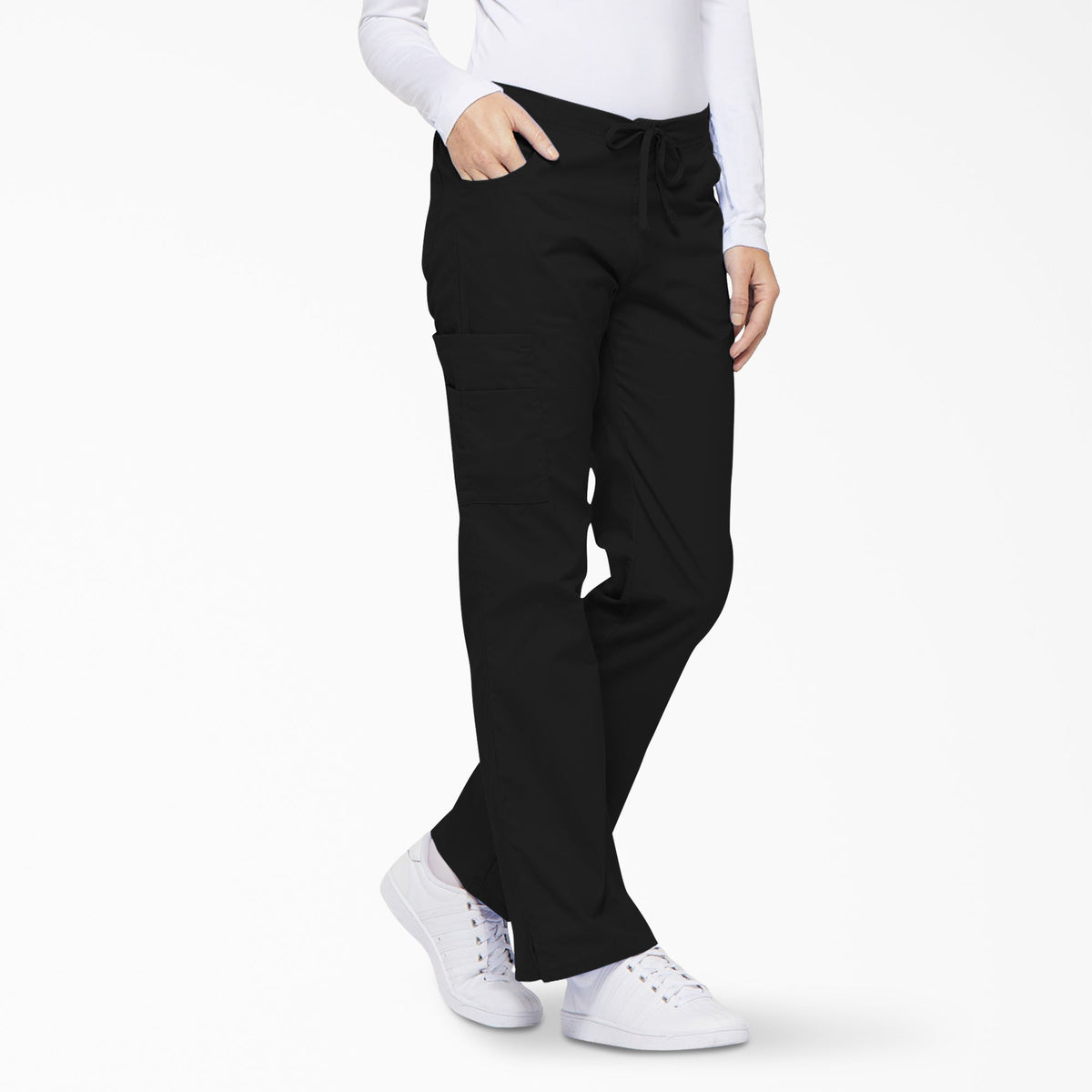 Women's EDS Signature Drawstring Cargo Scrub Pants - Dickies Women|Scrubs