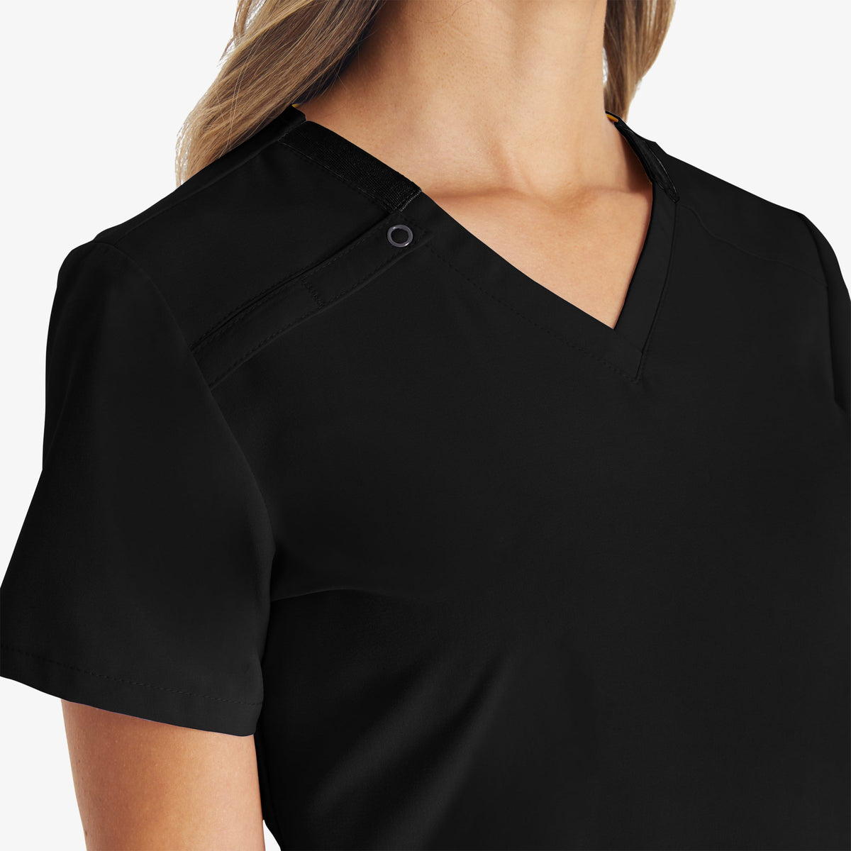 Women's EDS Essentials V-Neck Scrub Top - Dickies Women|Scrubs