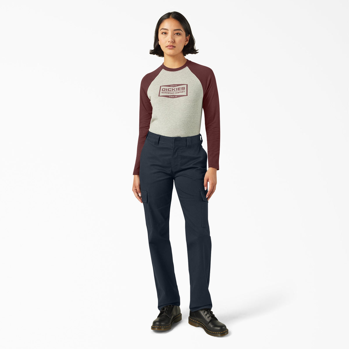 Women's Super Flex Straight Leg Cargo Pants - Dickies Women