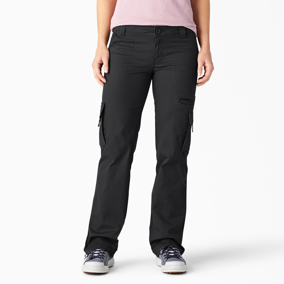 Women's Relaxed Fit Straight Leg Cargo Pants - Dickies Women