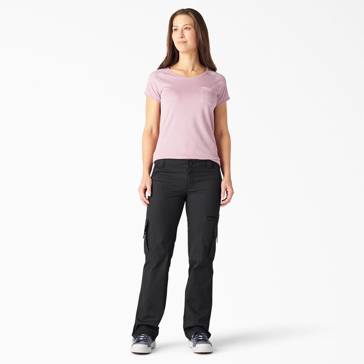 Women's Relaxed Fit Straight Leg Cargo Pants - Dickies Women