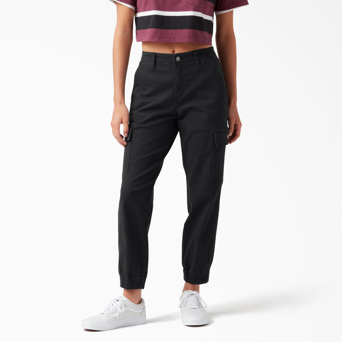 Women's High Rise Fit Cargo Jogger Pants - Dickies Women