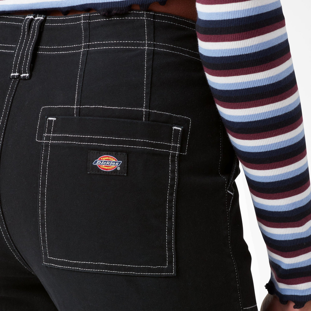 Women's Skinny Fit Cuffed Cargo Pants - Dickies Women