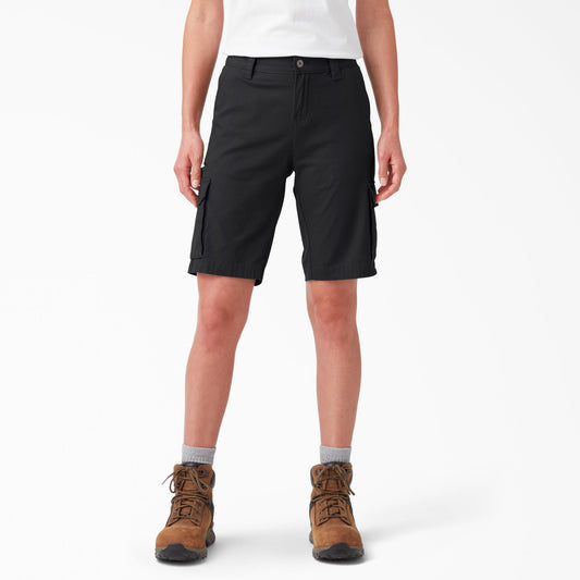 Women's Ripstop Cargo Shorts, 9" - Dickies Women