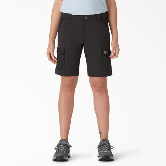 Women's Cooling Slim Fit Cargo Shorts, 10" - Dickies Women|Sale