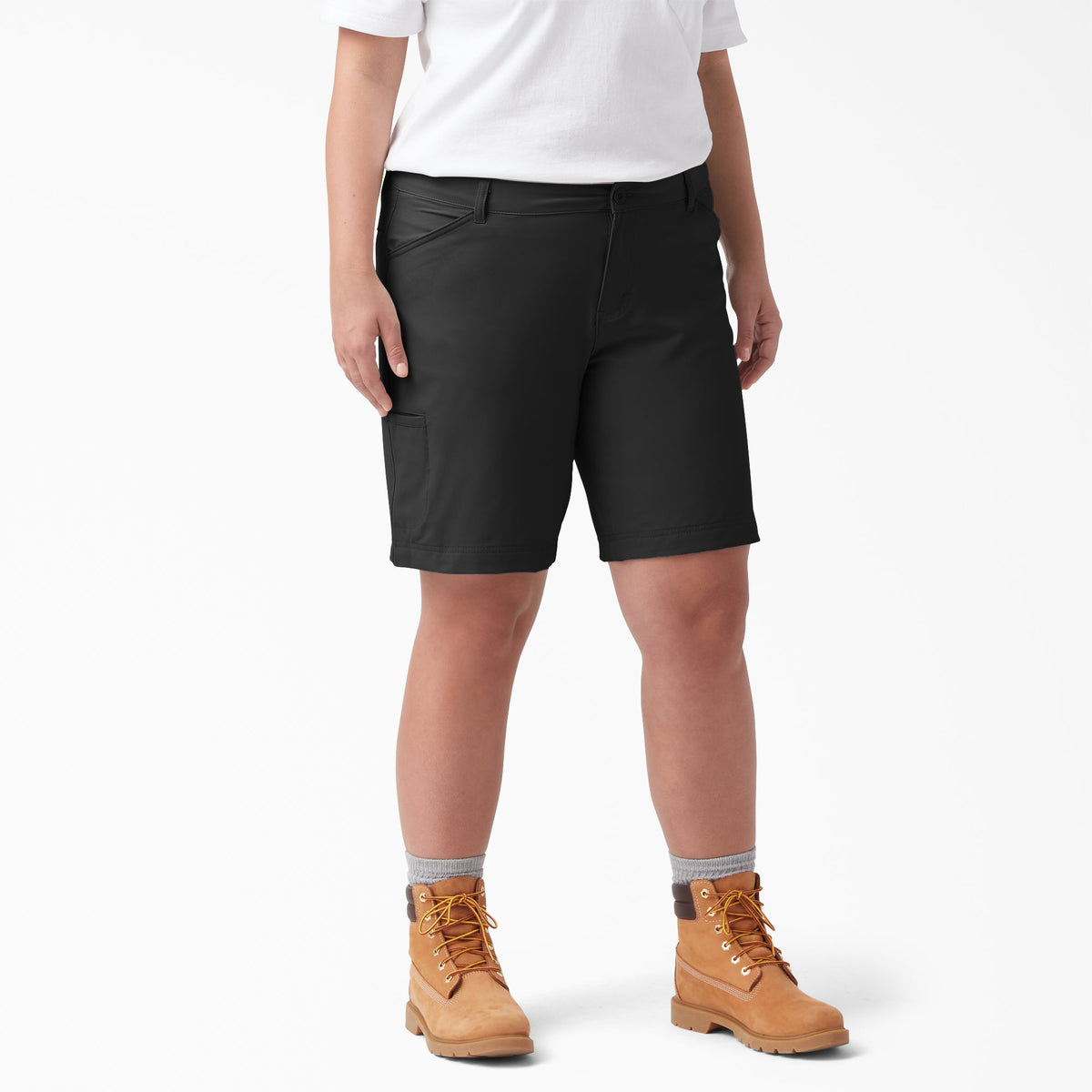 Women's Plus Cooling Relaxed Fit Shorts, 9" - Dickies Women