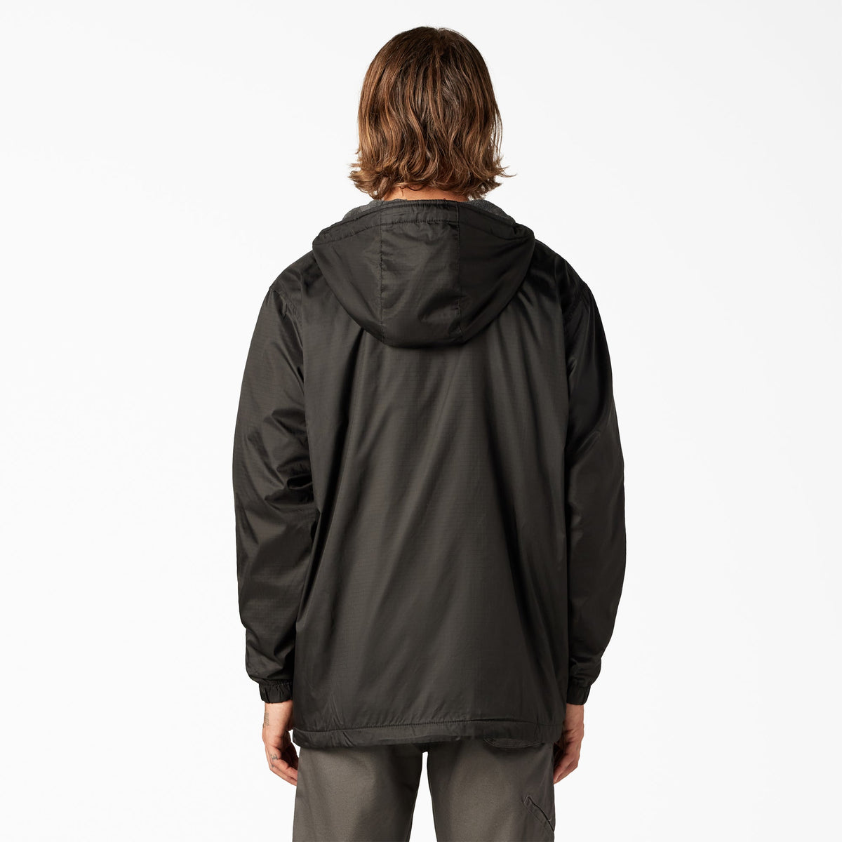 Fleece Lined Nylon Hooded Jacket - Dickies Men