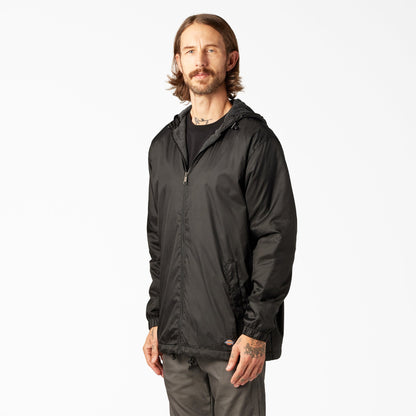Fleece Lined Nylon Hooded Jacket - Dickies Men