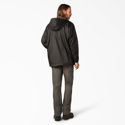 Fleece Lined Nylon Hooded Jacket - Dickies Men