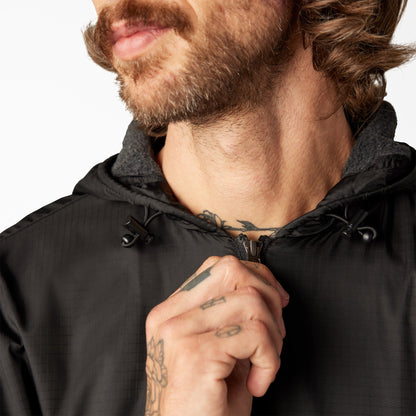 Fleece Lined Nylon Hooded Jacket - Dickies Men