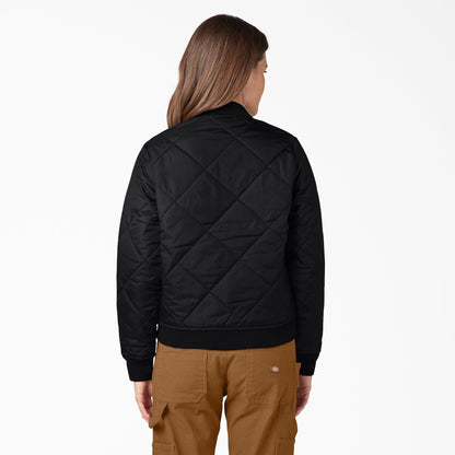 Women's Quilted Bomber Jacket - Dickies Women