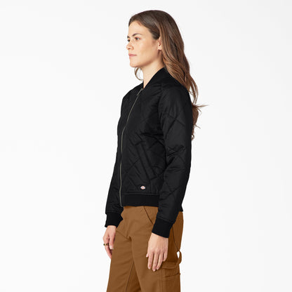 Women's Quilted Bomber Jacket - Dickies Women