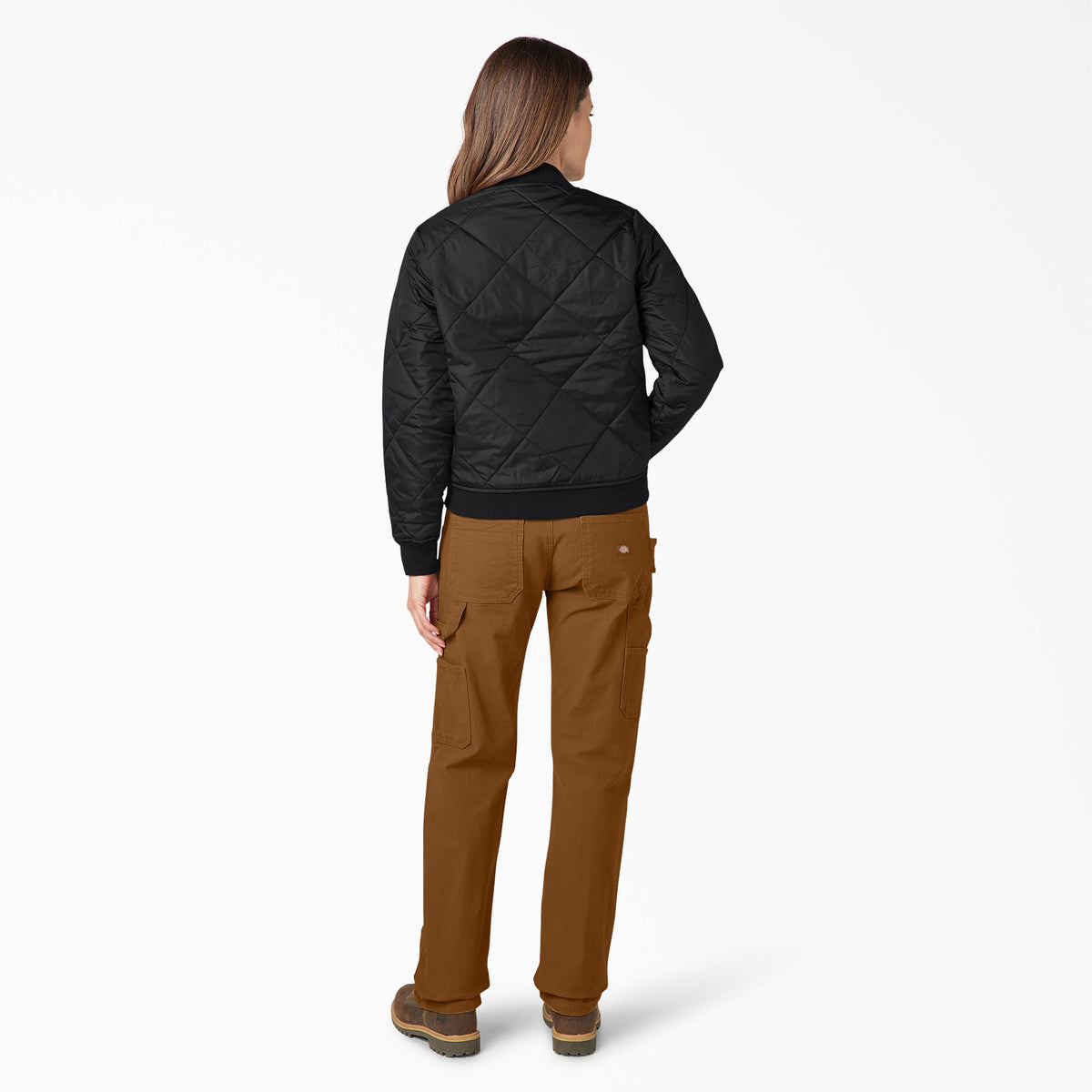 Women's Quilted Bomber Jacket - Dickies Women