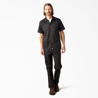 FLEX Slim Fit Short Sleeve Work Shirt - Dickies Men