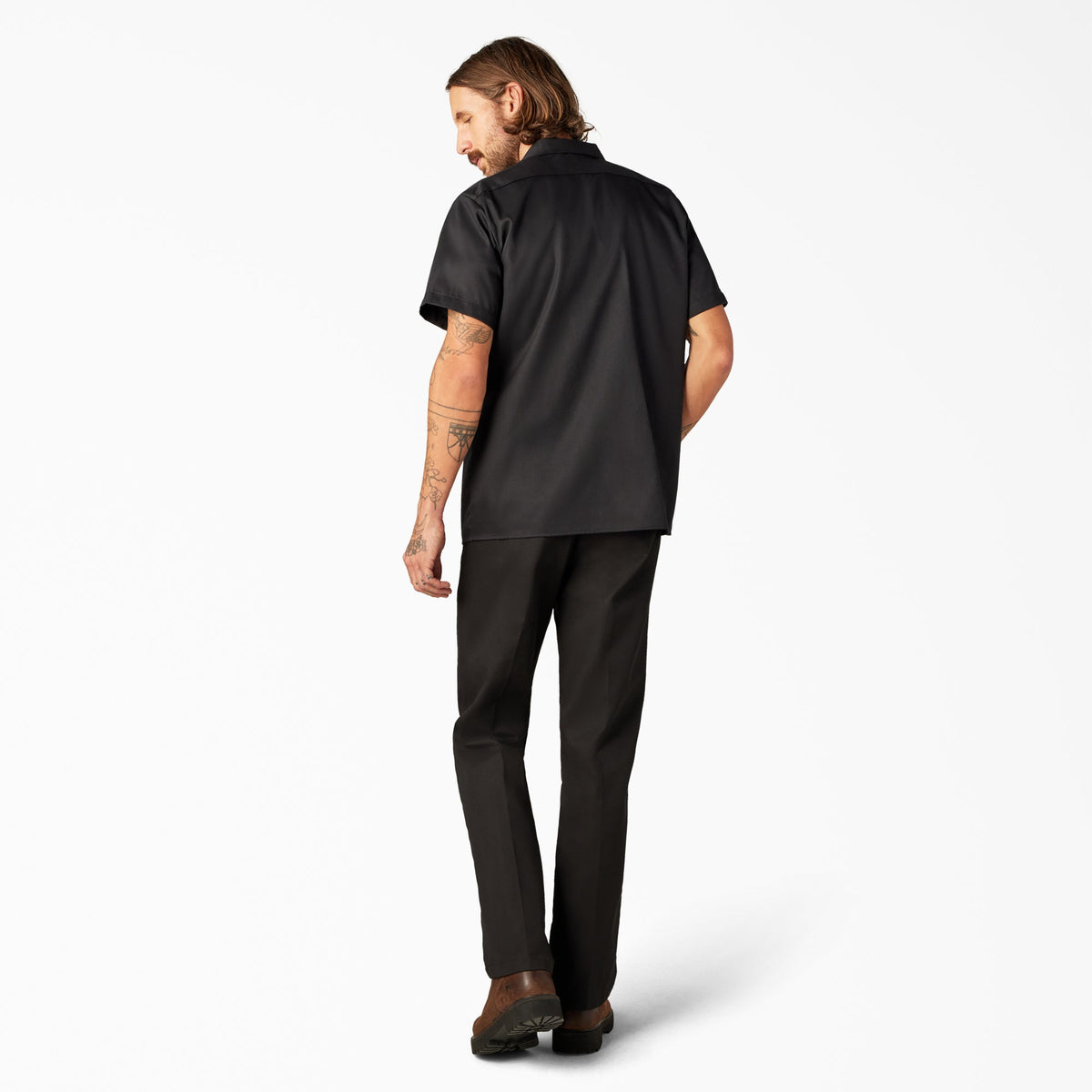 FLEX Slim Fit Short Sleeve Work Shirt - Dickies Men